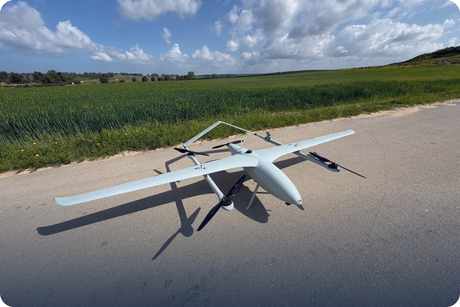 AERINT G770 on the ground before an autonomous mission